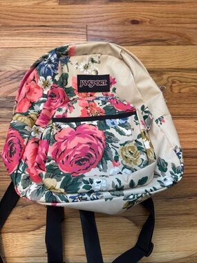 Jansport Half Pint Mini Floral Backpack